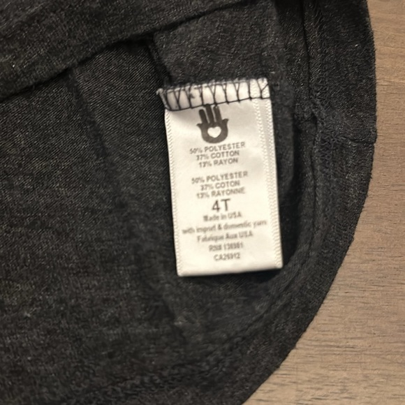 Spiritual Gangster Charcoal Grey Good Vibe Society T-shirt with rainbow design - Picture 5 of 6